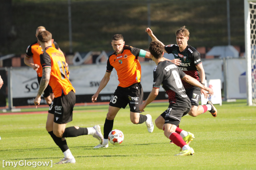 Chrobry Głogów grał z GKS-em Tychy