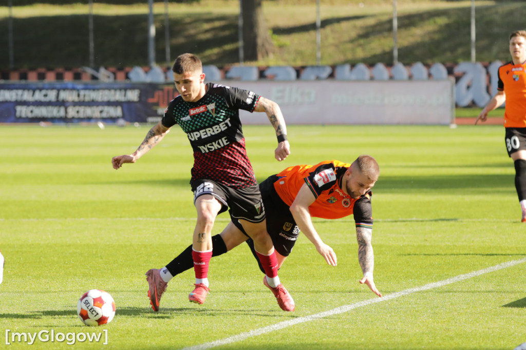 Chrobry Głogów grał z GKS-em Tychy