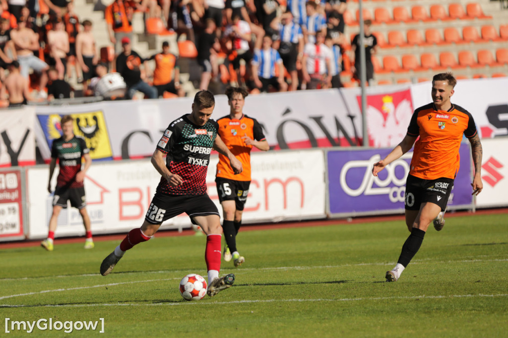 Chrobry Głogów grał z GKS-em Tychy