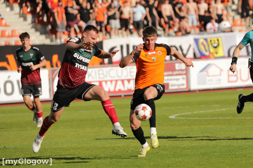Chrobry Głogów grał z GKS-em Tychy