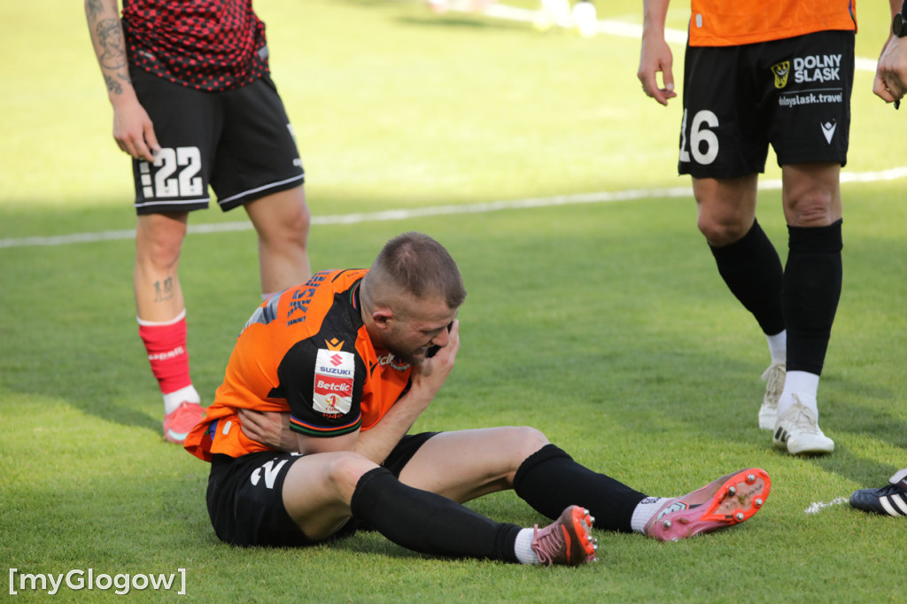 Chrobry Głogów grał z GKS-em Tychy