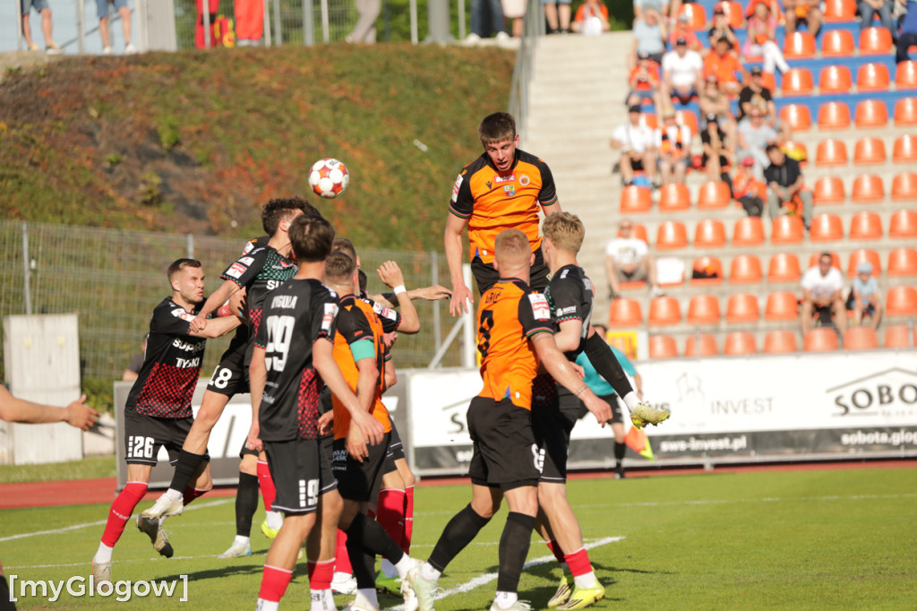 Chrobry Głogów grał z GKS-em Tychy