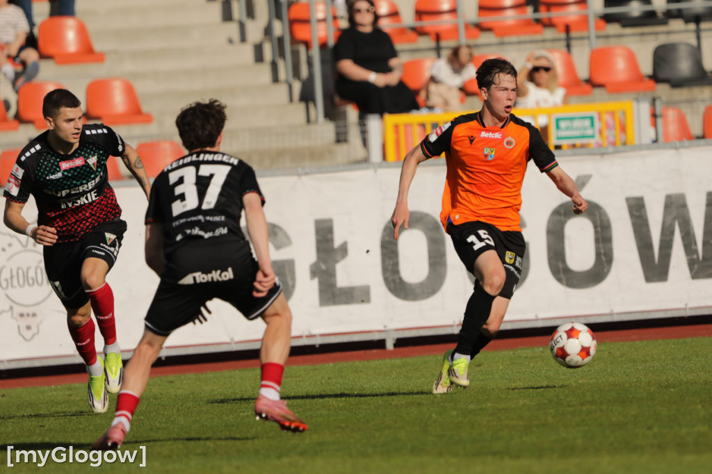 Chrobry Głogów grał z GKS-em Tychy