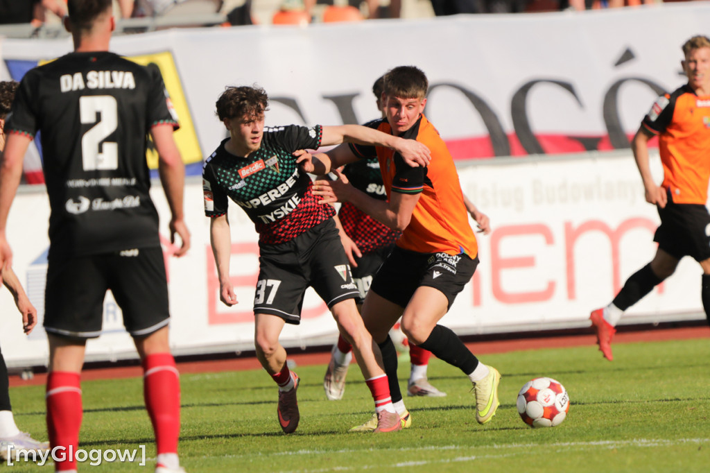 Chrobry Głogów grał z GKS-em Tychy