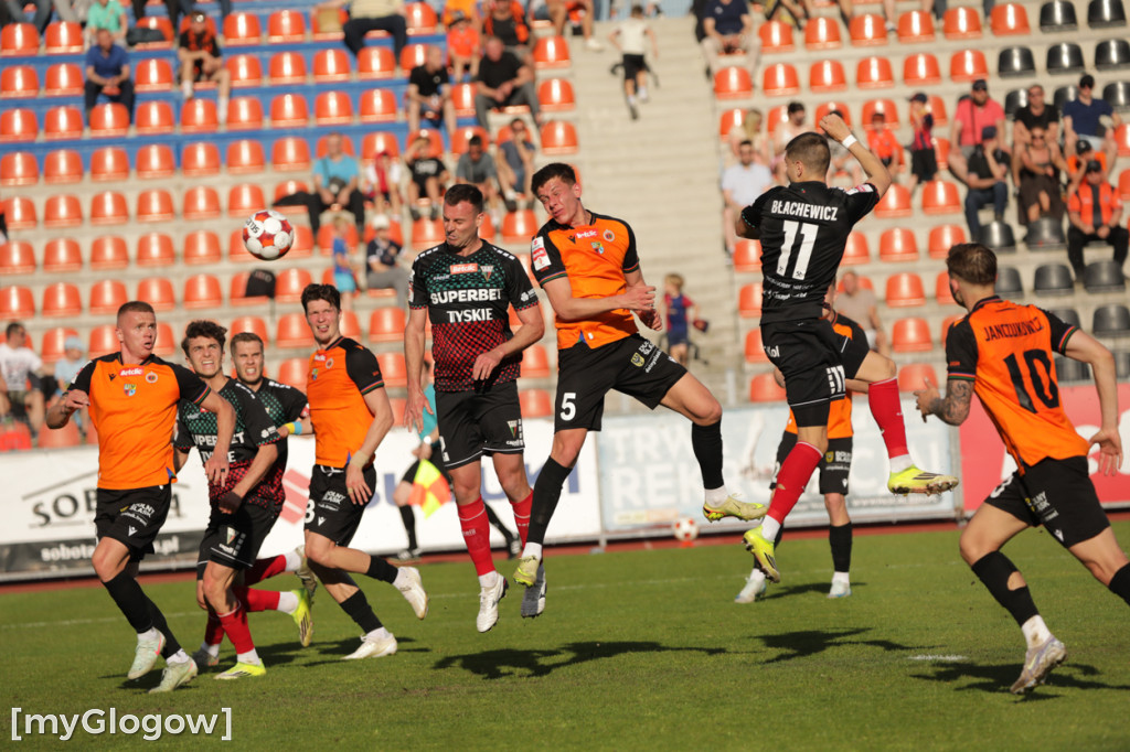 Chrobry Głogów grał z GKS-em Tychy