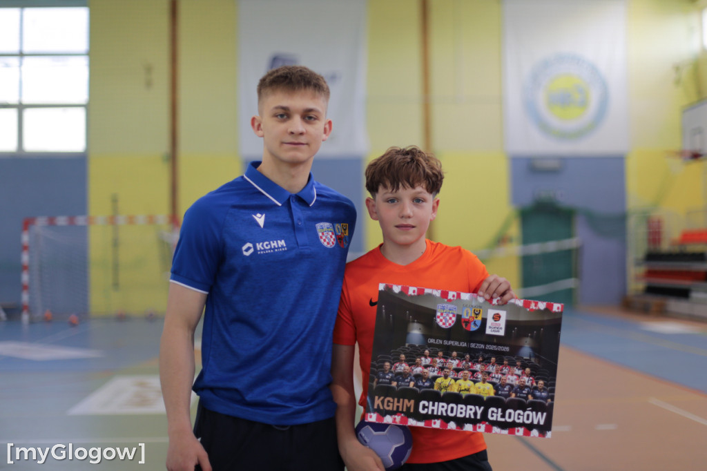 Gwiazdy ręcznej w SP 3 w Głogowie