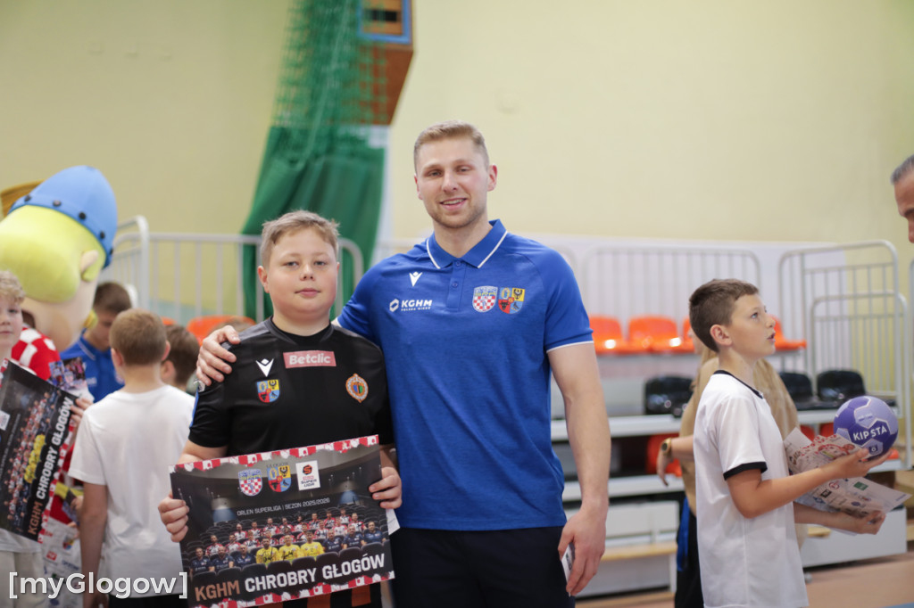 Gwiazdy ręcznej w SP 3 w Głogowie