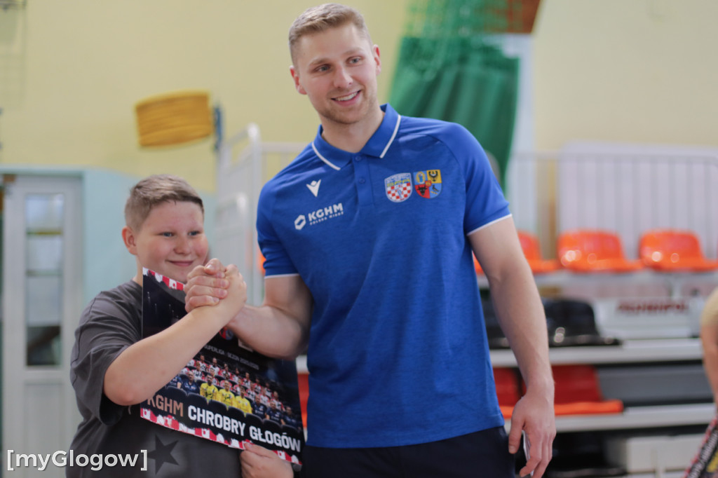 Gwiazdy ręcznej w SP 3 w Głogowie