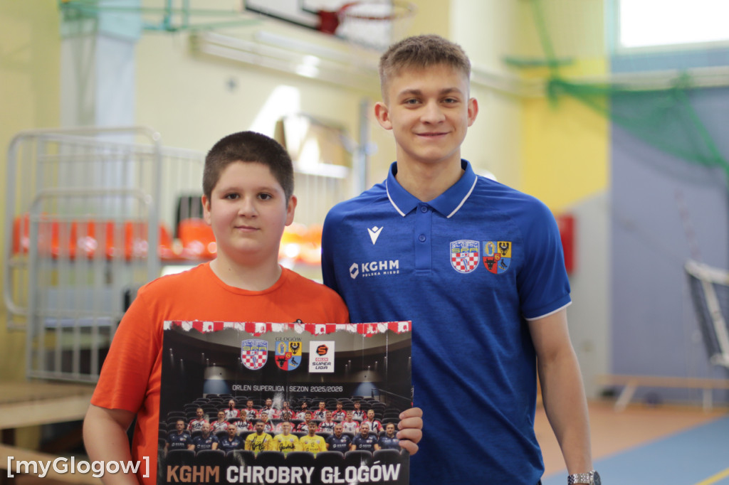 Gwiazdy ręcznej w SP 3 w Głogowie