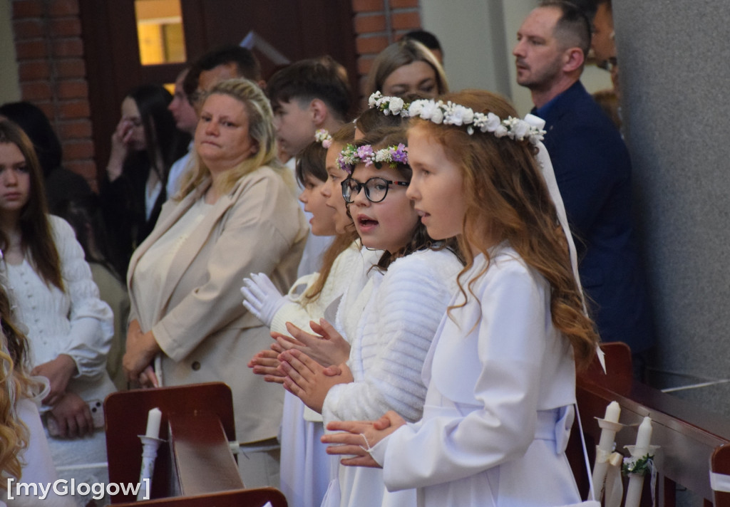 Pierwsza Komunia w Kościele Miłosierdzia Bożego w Głogowie