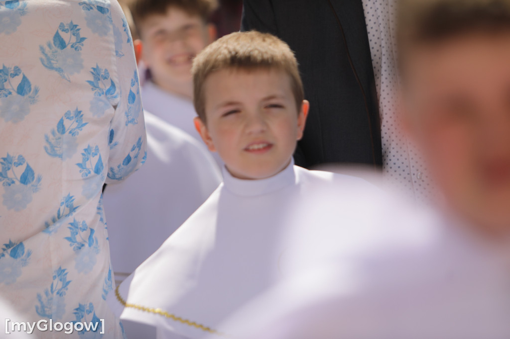 Piękna uroczystość! Komunia w kościele na Piastowie