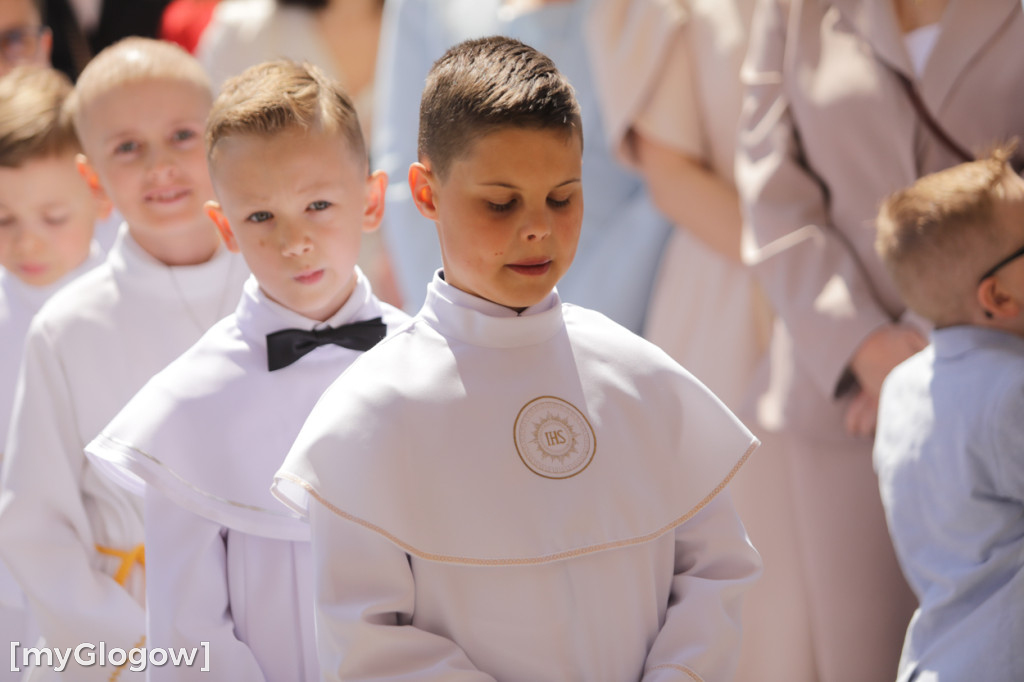 Piękna uroczystość! Komunia w kościele na Piastowie