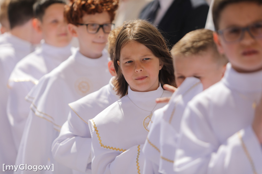 Piękna uroczystość! Komunia w kościele na Piastowie
