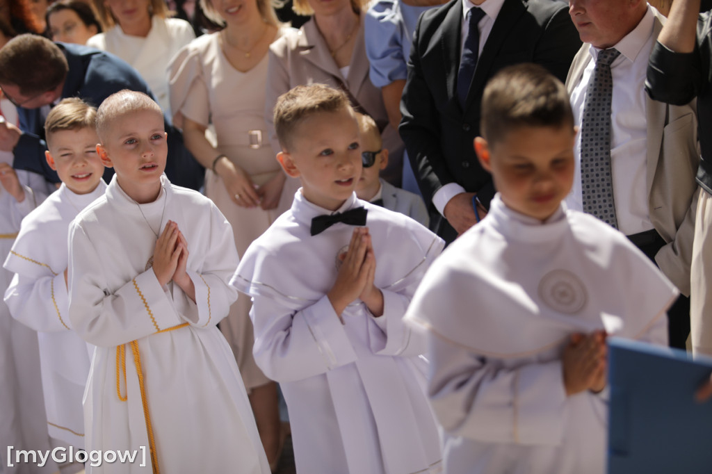 Piękna uroczystość! Komunia w kościele na Piastowie