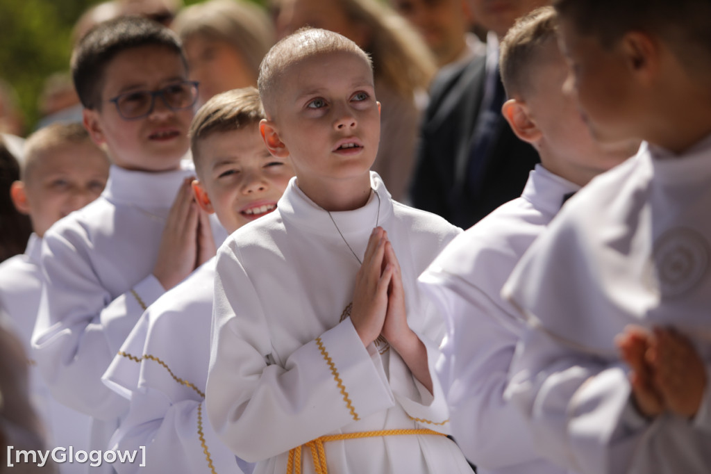Piękna uroczystość! Komunia w kościele na Piastowie
