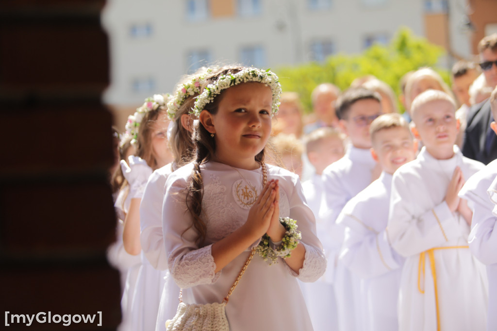 Piękna uroczystość! Komunia w kościele na Piastowie