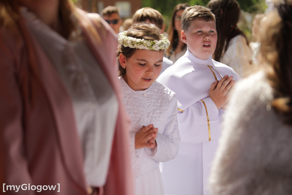 Piękna uroczystość! Komunia w kościele na Piastowie