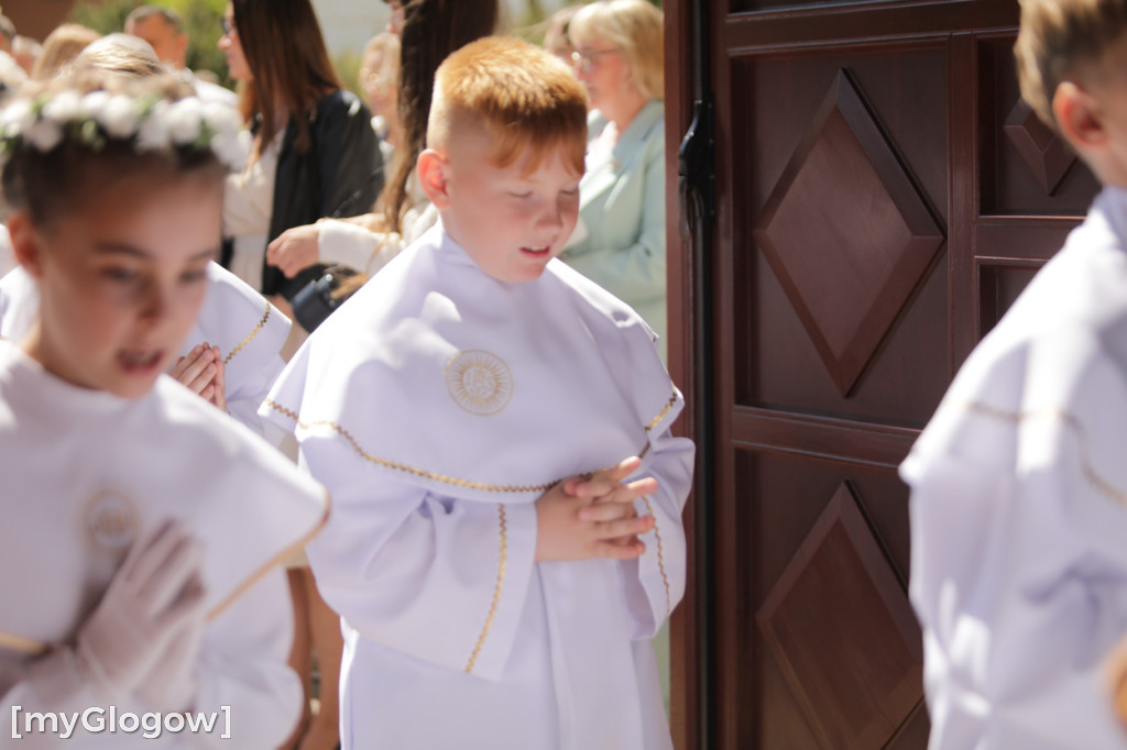 Piękna uroczystość! Komunia w kościele na Piastowie