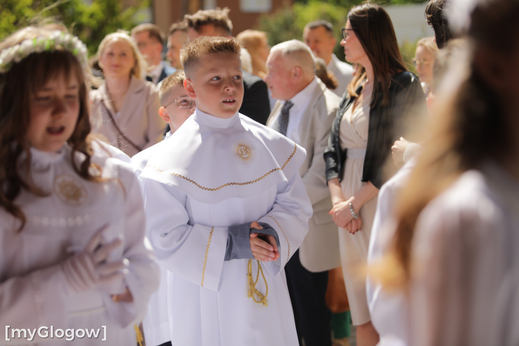 Piękna uroczystość! Komunia w kościele na Piastowie