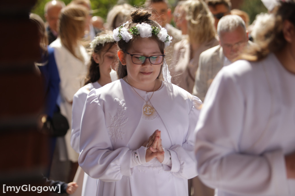Piękna uroczystość! Komunia w kościele na Piastowie