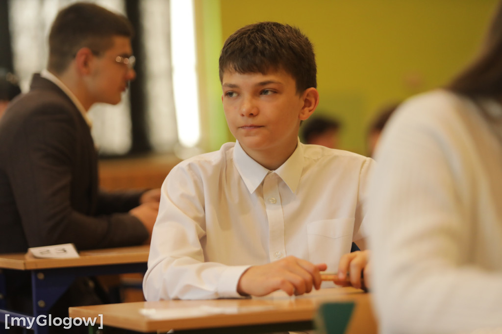 Egzamin ósmoklasisty w SP 2 w Głogowie