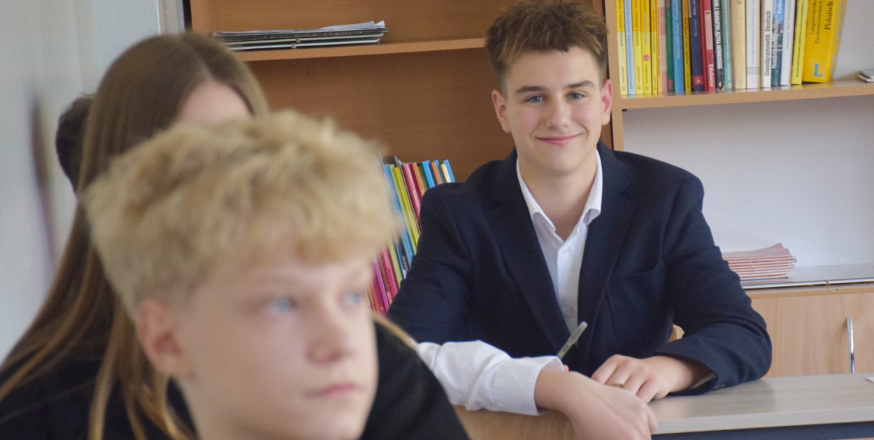 Egzamin ósmych klas w SP 11 w Głogowie
