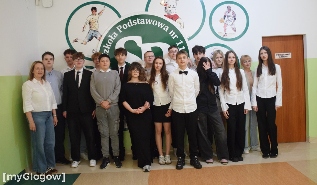 Egzamin ósmych klas w SP 11 w Głogowie