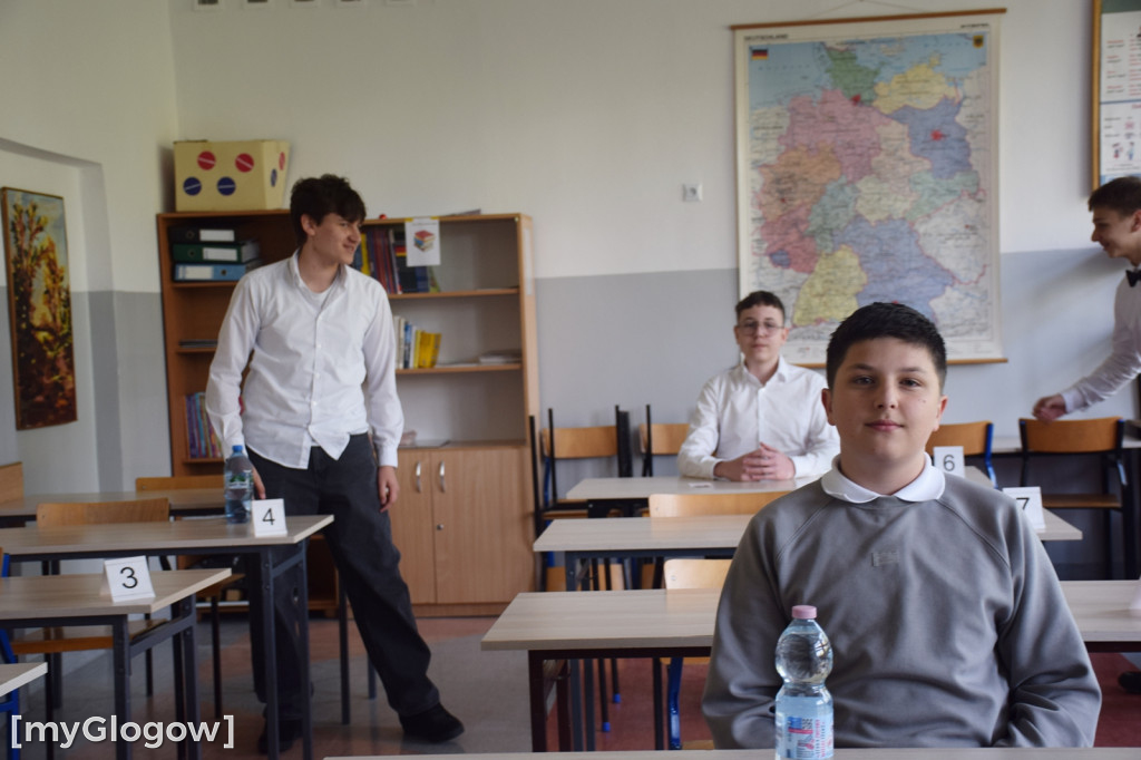 Egzamin ósmych klas w SP 11 w Głogowie