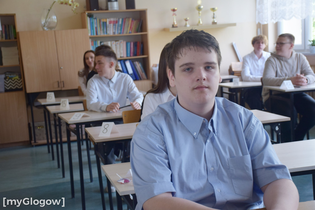 Egzamin ósmych klas w SP 11 w Głogowie