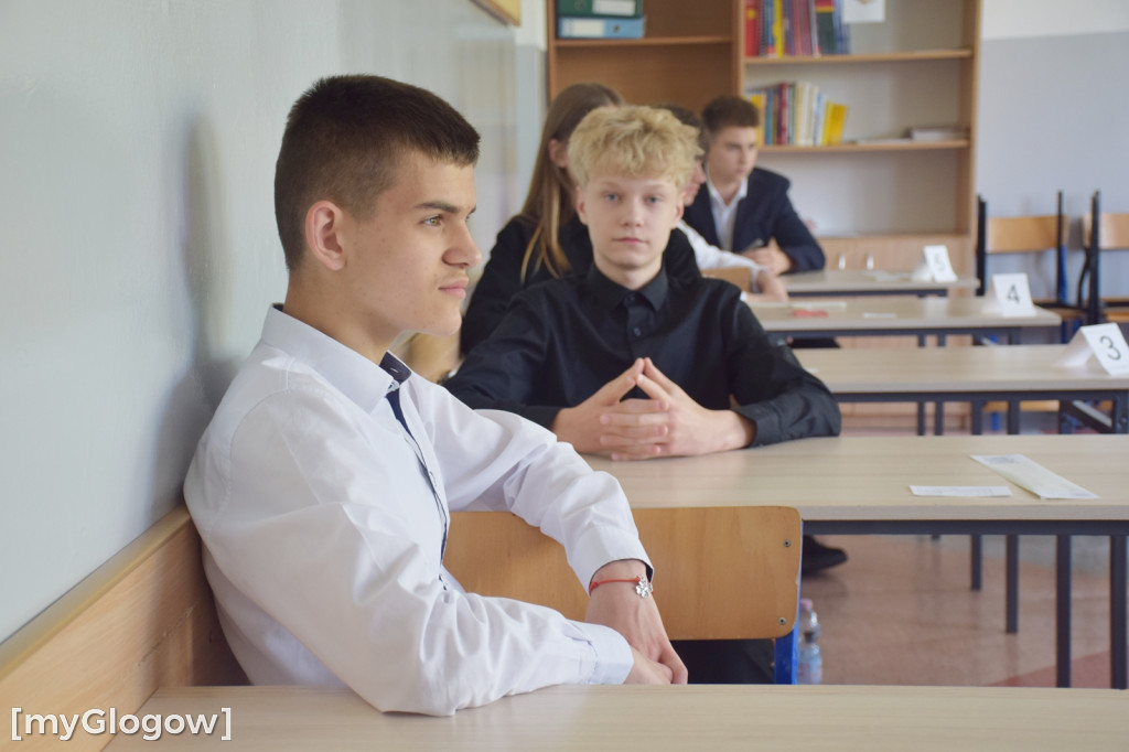 Egzamin ósmych klas w SP 11 w Głogowie