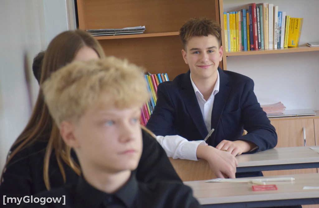Egzamin ósmych klas w SP 11 w Głogowie