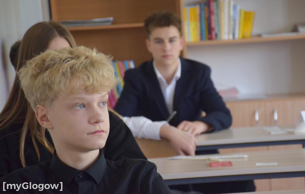 Egzamin ósmych klas w SP 11 w Głogowie