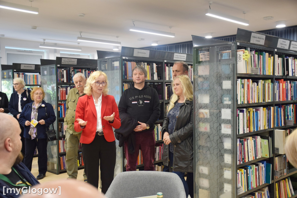 Młoda, żywa biblioteka w Głogowie