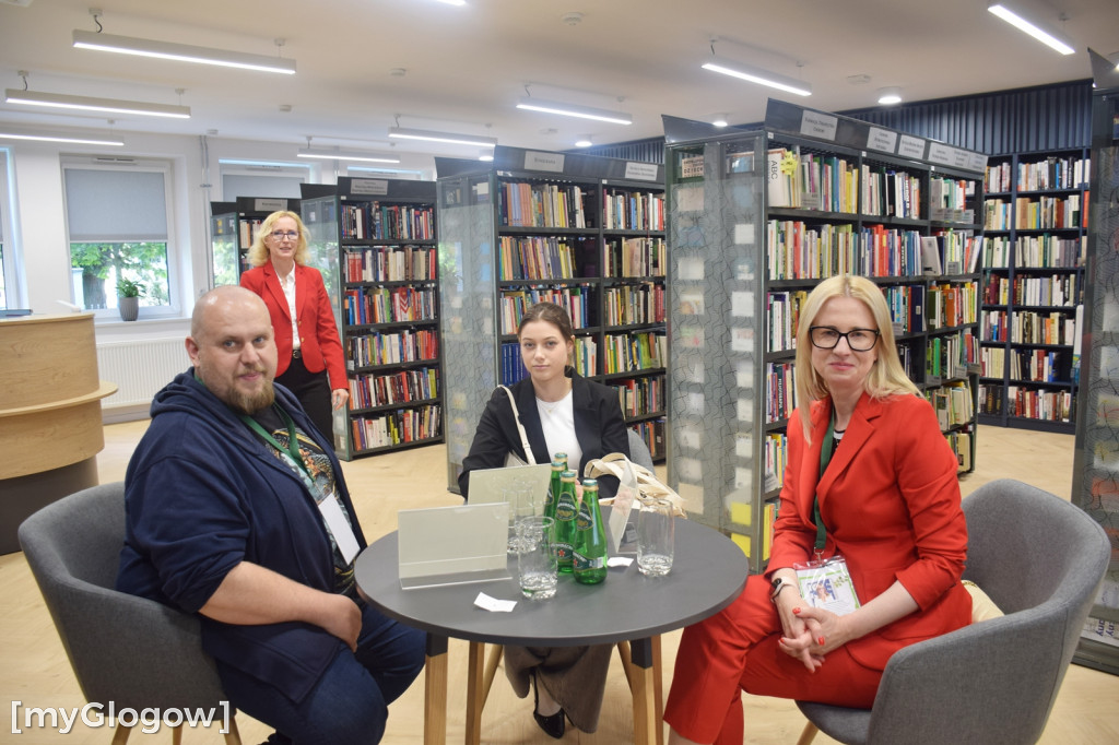 Młoda, żywa biblioteka w Głogowie
