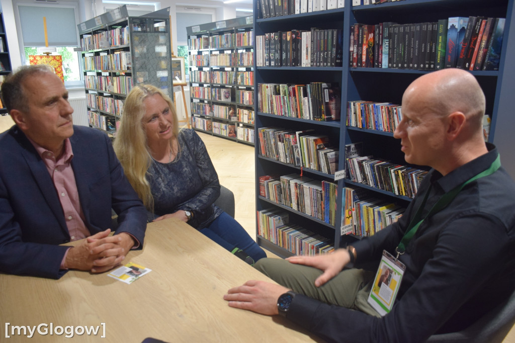 Młoda, żywa biblioteka w Głogowie