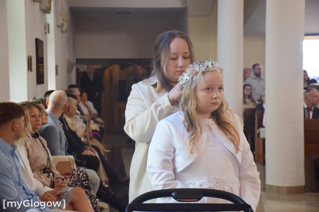 Pierwsza komunia w kościele św. Klemensa w Głogowie