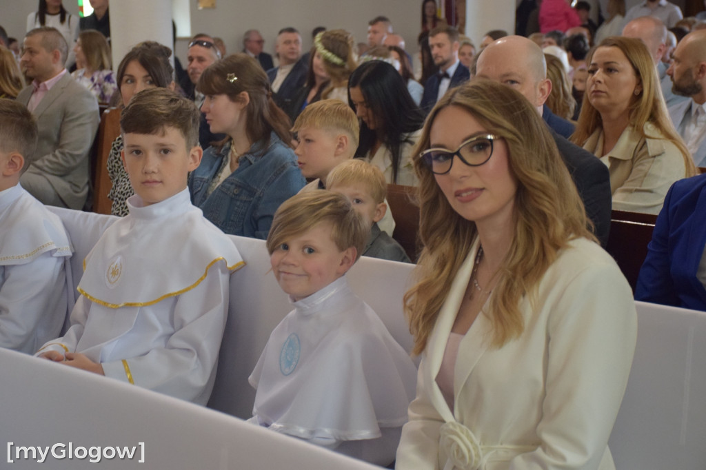 Pierwsza komunia w kościele św. Klemensa w Głogowie