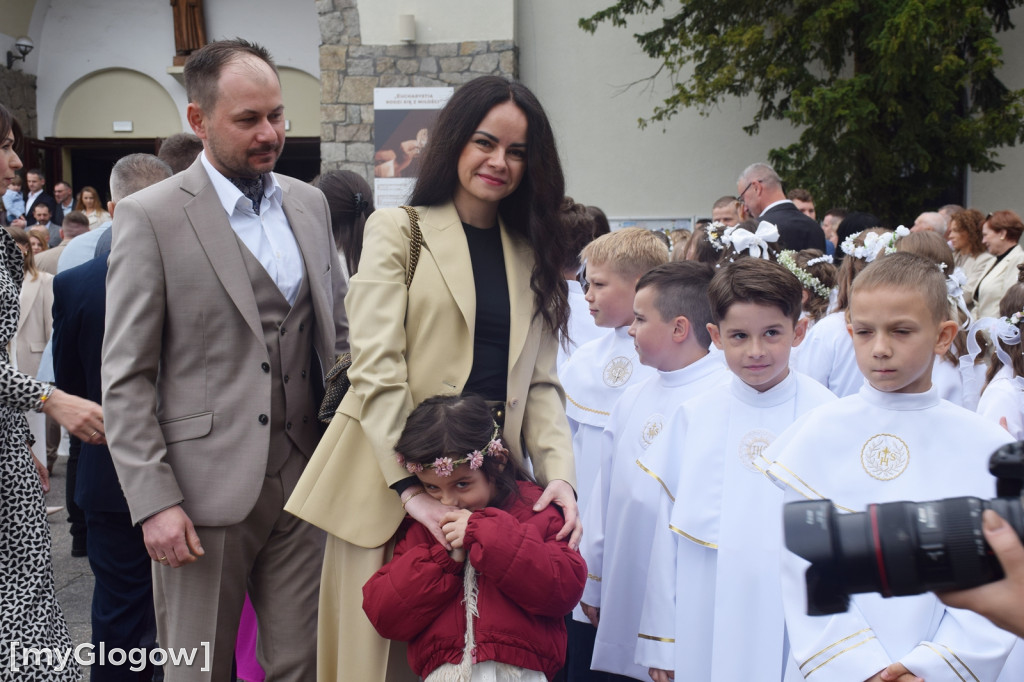 Pierwsza komunia w kościele św. Klemensa w Głogowie