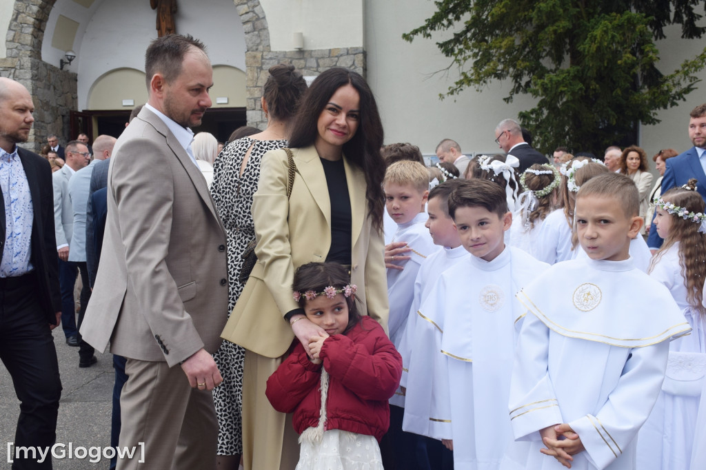 Pierwsza komunia w kościele św. Klemensa w Głogowie