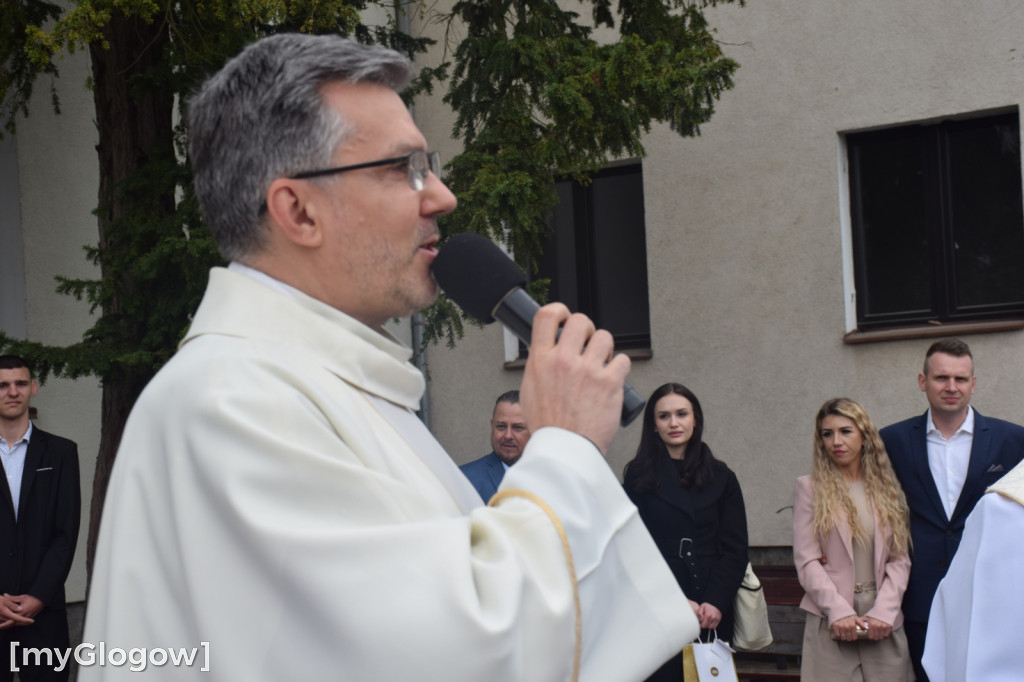 Pierwsza komunia w kościele św. Klemensa w Głogowie