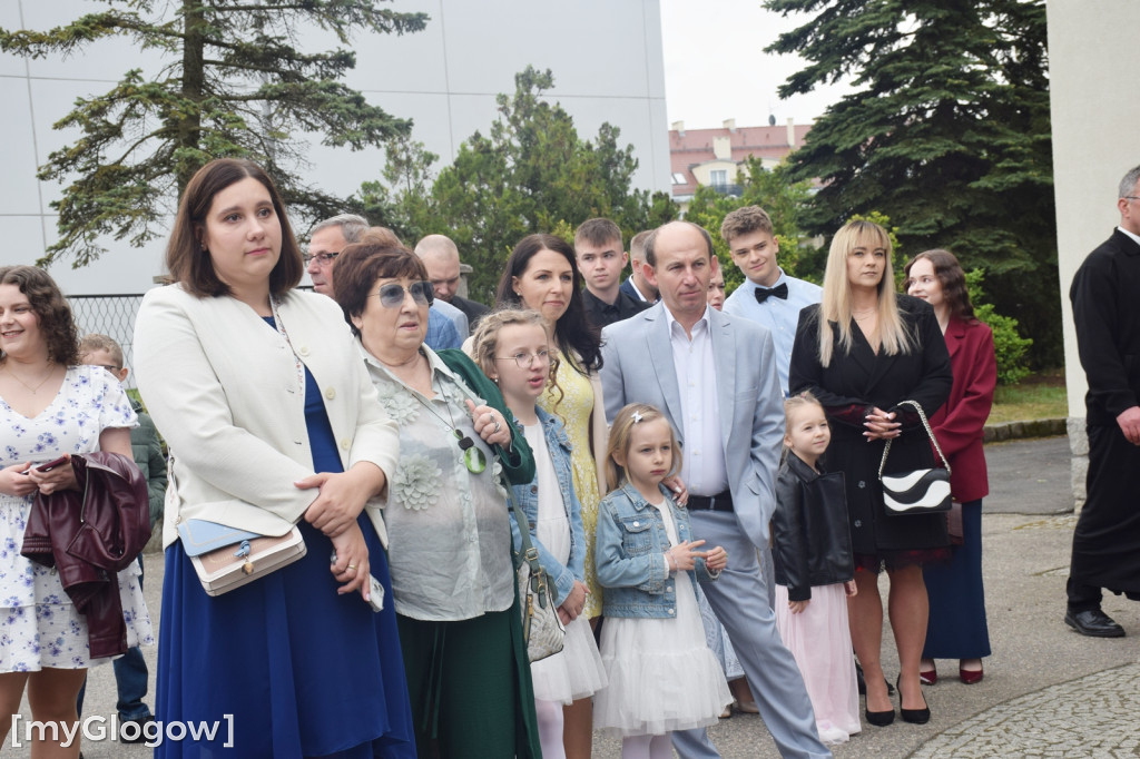 Pierwsza komunia w kościele św. Klemensa w Głogowie
