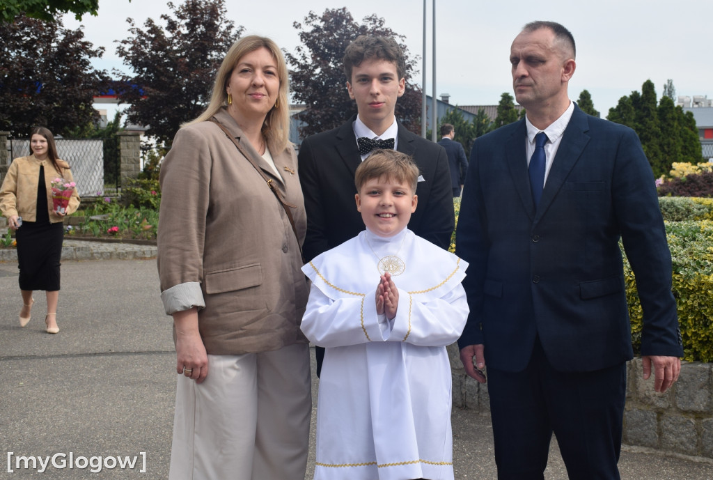 Pierwsza komunia w kościele św. Klemensa w Głogowie
