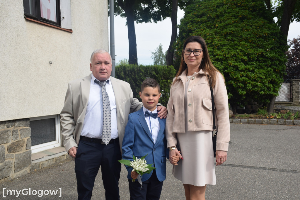 Pierwsza komunia w kościele św. Klemensa w Głogowie