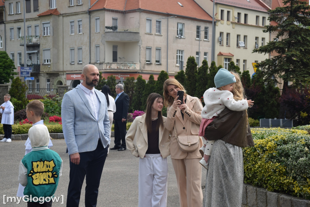 Pierwsza komunia w kościele św. Klemensa w Głogowie