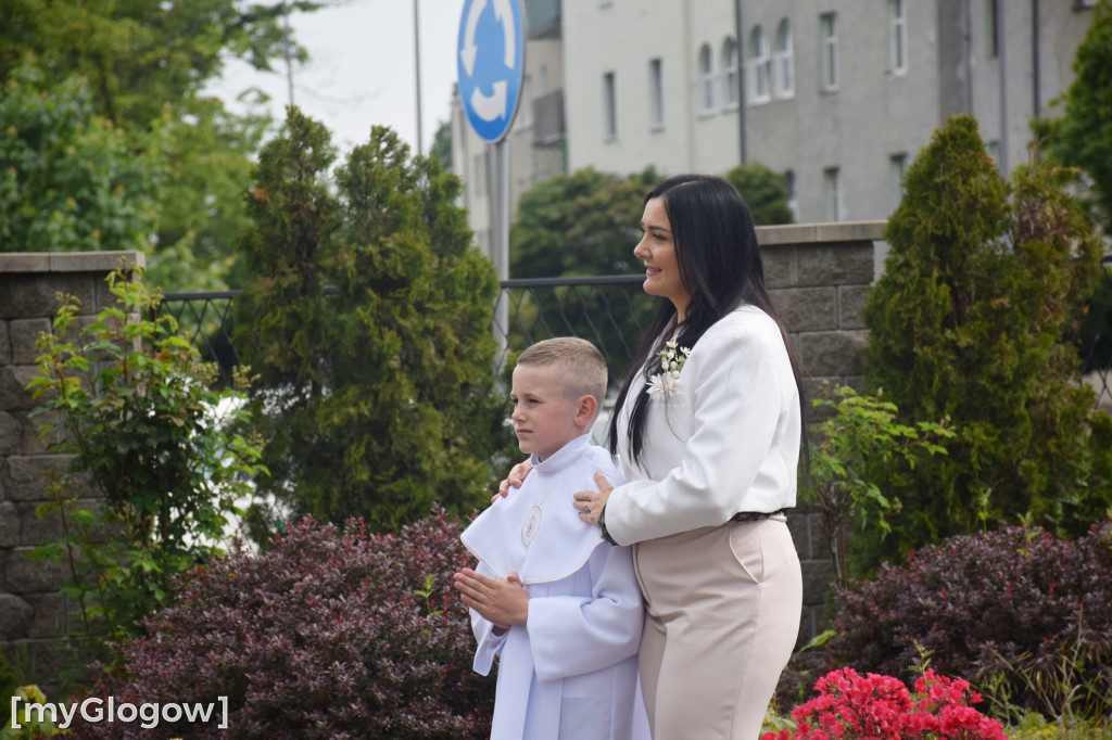 Pierwsza komunia w kościele św. Klemensa w Głogowie