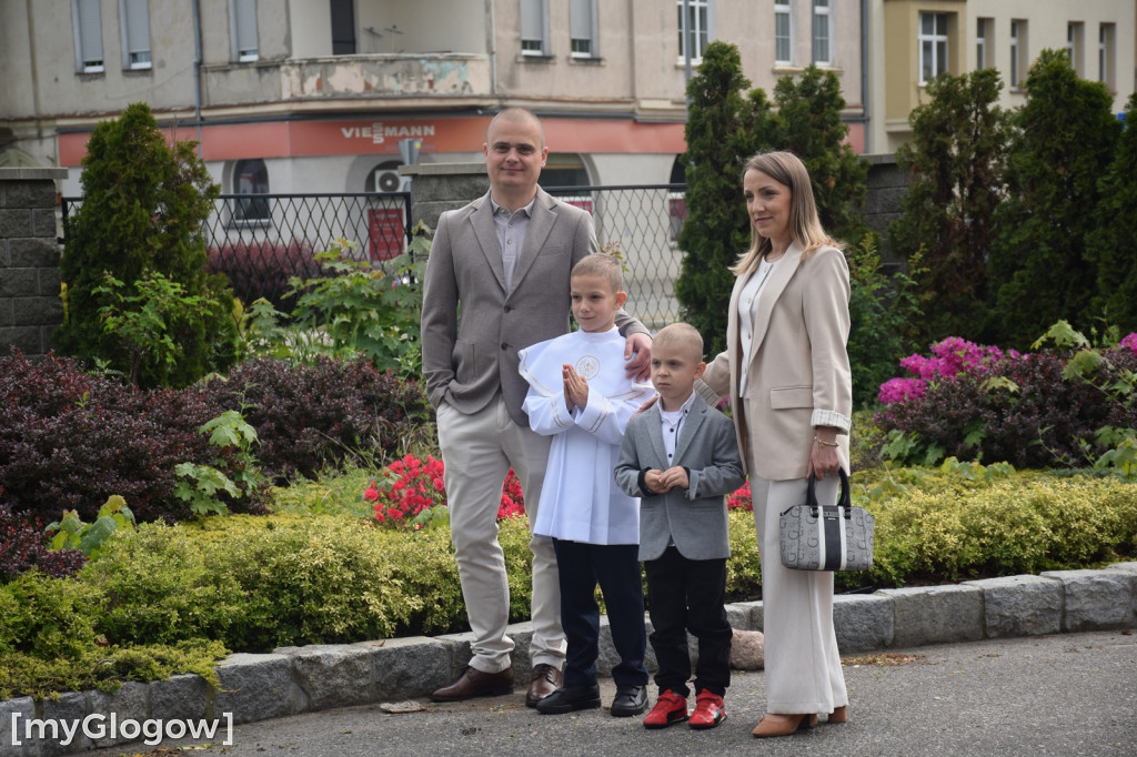 Pierwsza komunia w kościele św. Klemensa w Głogowie