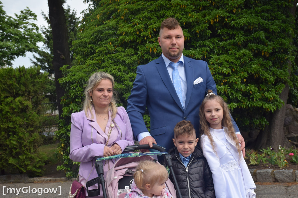 Pierwsza komunia w kościele św. Klemensa w Głogowie