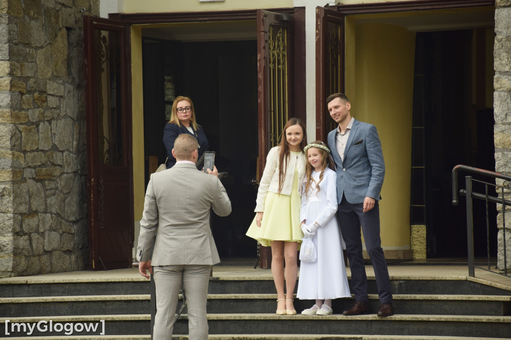 Pierwsza komunia w kościele św. Klemensa w Głogowie