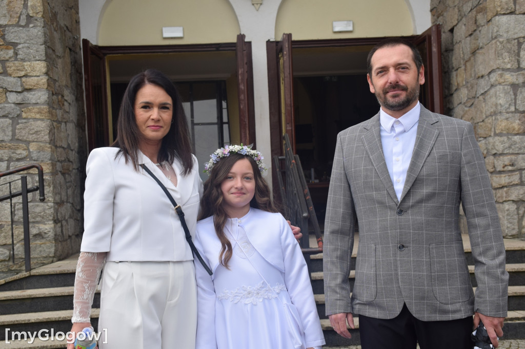 Pierwsza komunia w kościele św. Klemensa w Głogowie