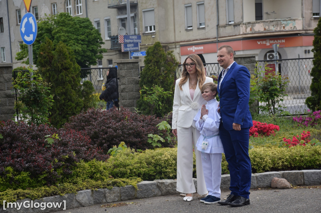 Pierwsza komunia w kościele św. Klemensa w Głogowie
